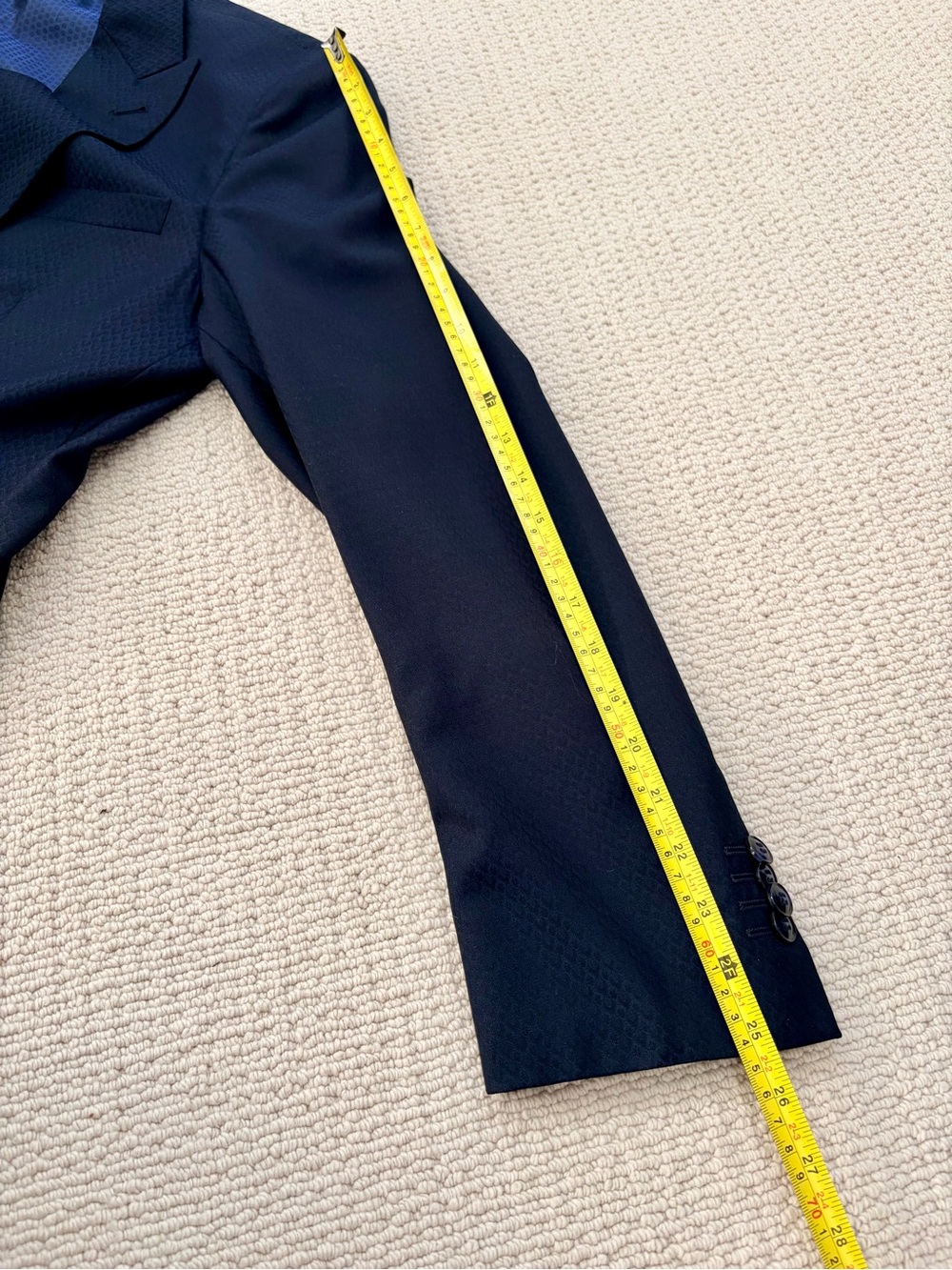Giorgio Armani Navy Blue SoHo Line Suit 44R - Picture 14 of 15